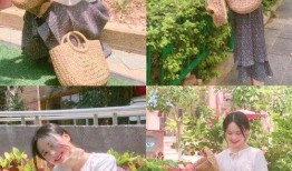 吃瓜网红拍照姿势图片女,吃瓜女生们的时尚演绎