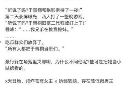 女主娱乐圈爆料小说推荐,揭秘女主的爆料传奇